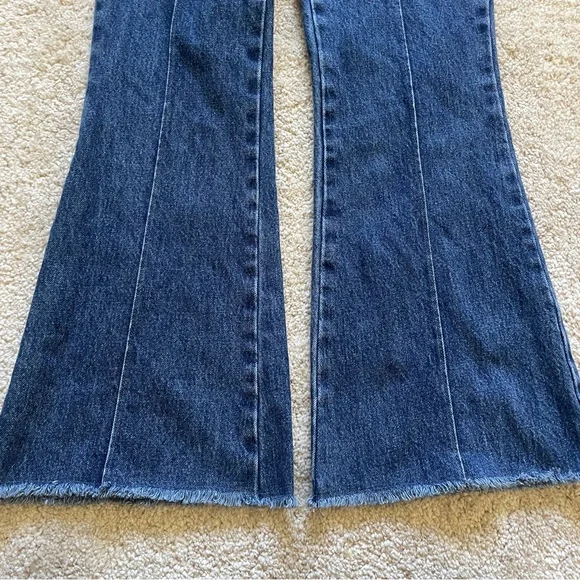 self-portrait Denim Jumpsuit jean size 2